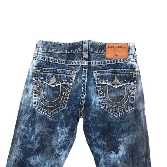 TRUE Religion Jeans Size 31 RICKY SUPER T Blue - Picture 11 of 12